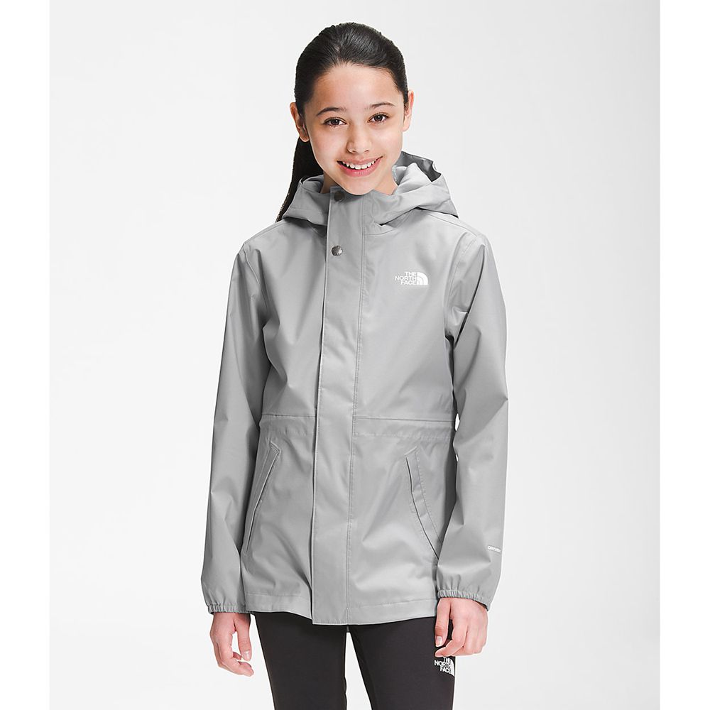 The North Face Parka Girls Australia - The North Face Dryvent™ Mountain Snapper Grey Mountain (YFW-0